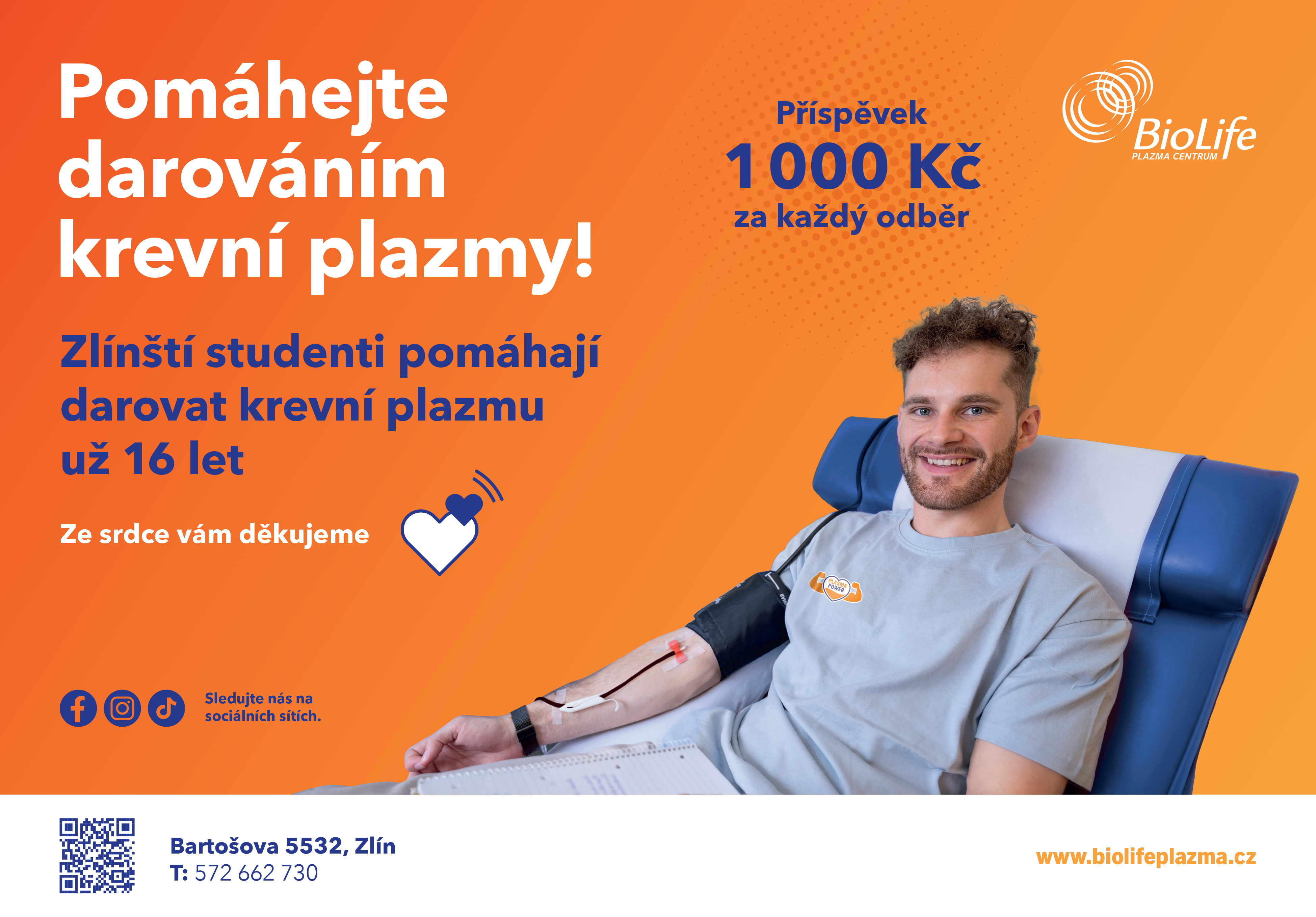 BioLife výzva: Znalostní kvíz o krevní plazmě o poukaz do Alzy