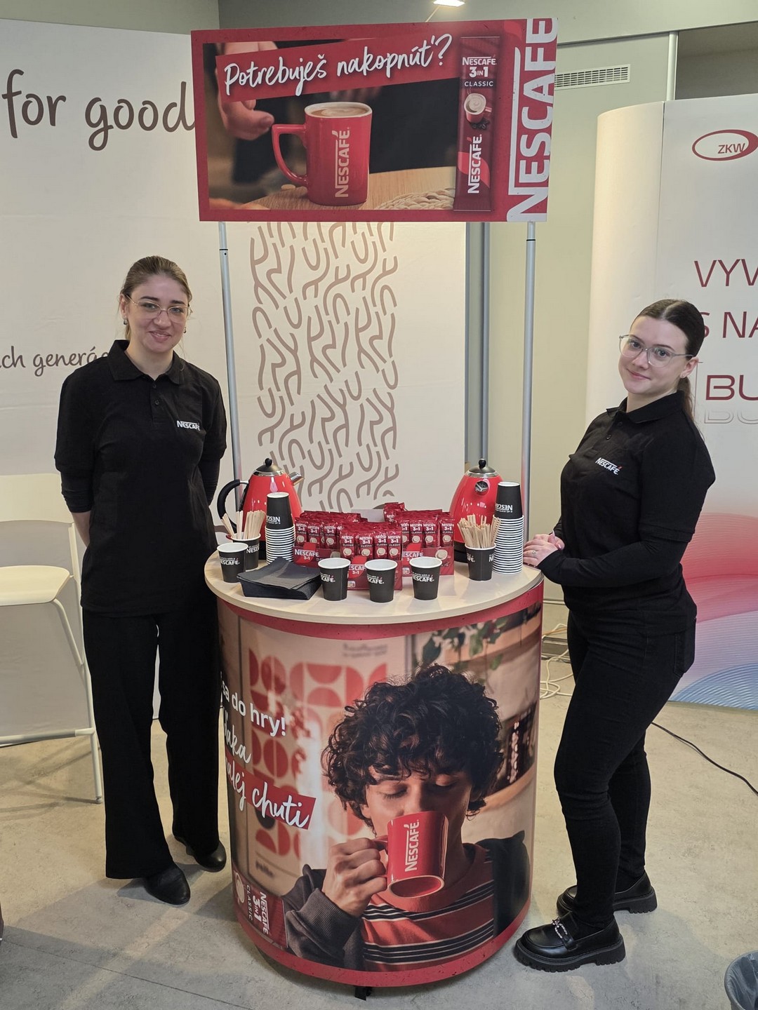 Přijďte ochutnat Nescafé na náš promo stánek
