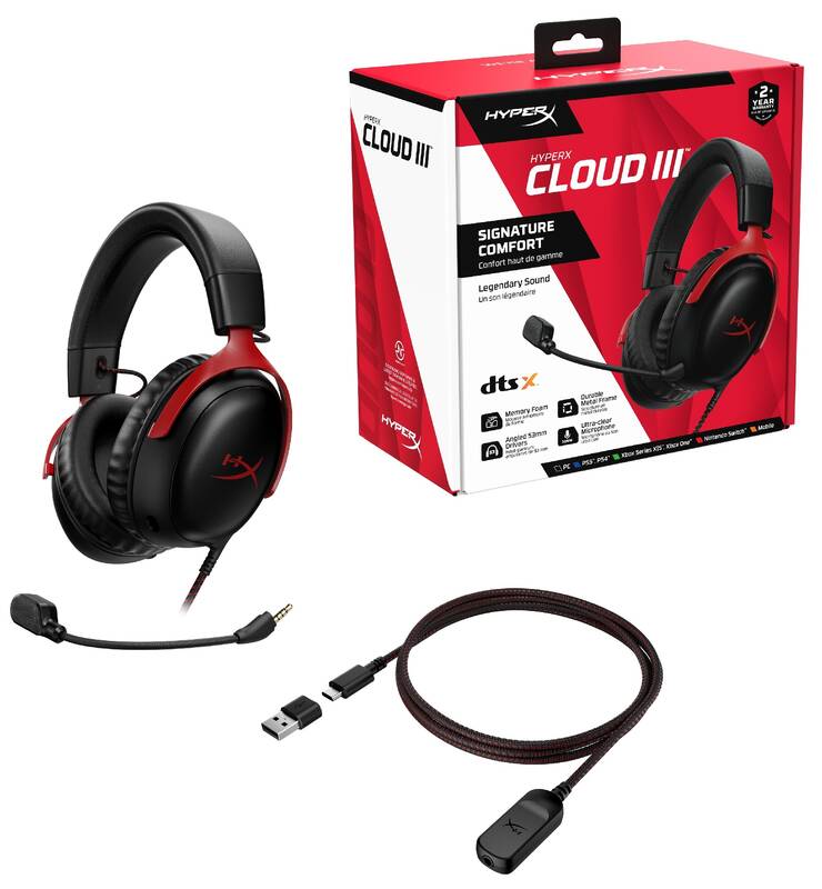 Slosování soutěže o Headset HyperX Cloud III